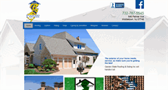 Desktop Screenshot of gsroofingnj.com